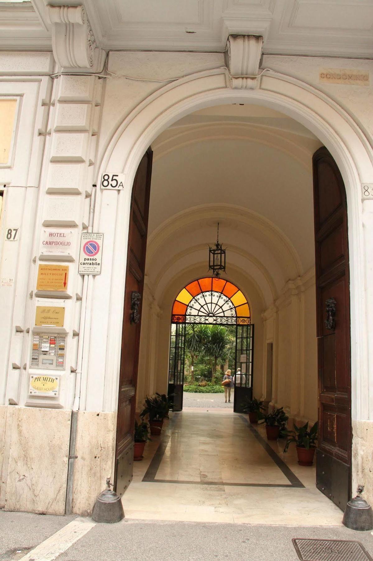 Millyhouse Bed & Breakfast Rome Exterior photo